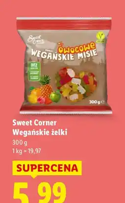 Lidl Żelki wegańskie Sweet Corner oferta