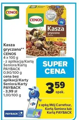 Carrefour Kasza gryczana Cenos oferta