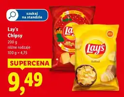 Lidl Chipsy Lay's oferta