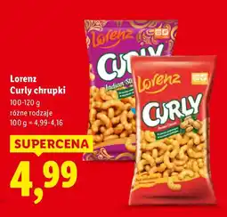 Lidl Chrupki Lorenz Curly oferta