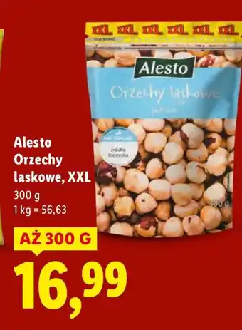 Lidl Orzechy Alesto laskowe XXL oferta