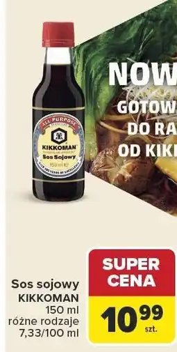 Carrefour Sos sojowy Kikkoman oferta