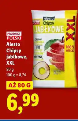 Lidl Chipsy Alesto jabłkowe XXL oferta