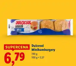 Lidl Minihamburgery Dulcesol oferta