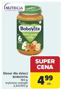 Carrefour Deser dla dzieci Bobovita oferta