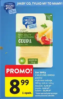 Intermarche Ser żółty w plastrach Gouda Z Mlecznej Drogi oferta