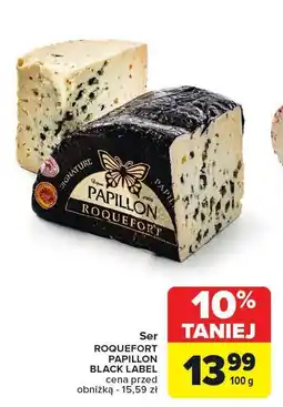 Carrefour Ser Roquefort Papillon Black Label oferta