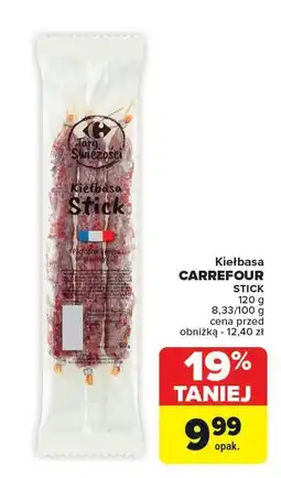 Carrefour Kiełbasa CARREFOUR STICK oferta