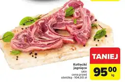 Carrefour Kotleciki jagnięce Carrefour oferta