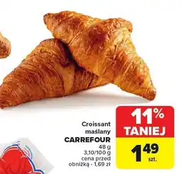 Carrefour Croissant maślany Carrefour oferta