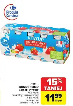 Carrefour Jogurt Carrefour Vita'up oferta