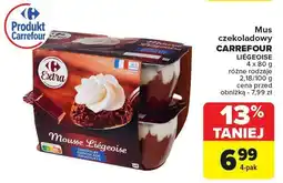 Carrefour Mus czekoladowy Carrefour Liegeoise oferta