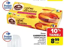 Carrefour Deser Carrefour Creme Brulee oferta