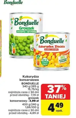 Carrefour Kukurydza konserwowa Bonduelle oferta
