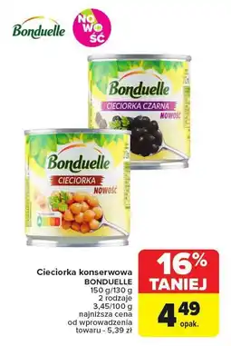 Carrefour Cieciorka konserwowa Bonduelle oferta