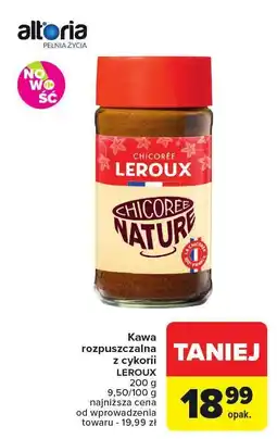 Carrefour Kawa rozpuszczalna z cykorii Leroux oferta