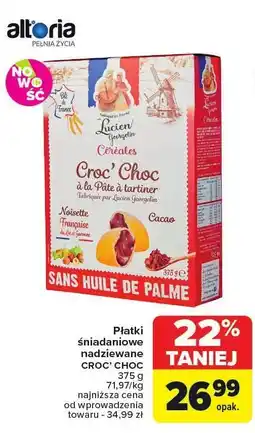 Carrefour Płatki śniadaniowe nadziewane Croc'Choc oferta