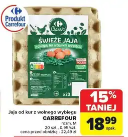 Carrefour Jajka świeże Carrefour oferta