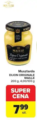Carrefour Musztarda Dijon Maille oferta