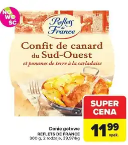 Carrefour Danie gotowe Confit de canard Reflets de France oferta