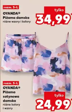 Kaufland Piżama damska Oyanda oferta