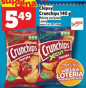 Topaz Chipsy Crunchips Lorenz oferta