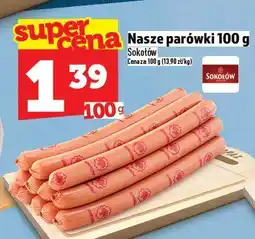 Topaz Nasze parówki Sokołów oferta