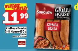 Topaz Kiełbasa Brocka Grill House 450g Sokołów oferta