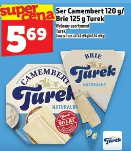 Topaz Ser Camembert/Brie Turek 120g/125g oferta