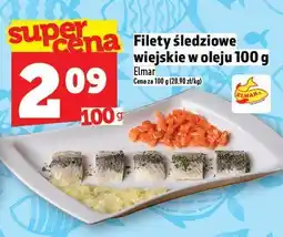 Topaz Filety śledziowe wiejskie w oleju Elmar oferta