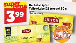 Topaz Herbata Lipton Yellow Label oferta