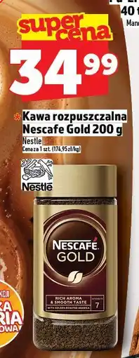 Topaz Kawa rozpuszczalna Nescafe Gold oferta