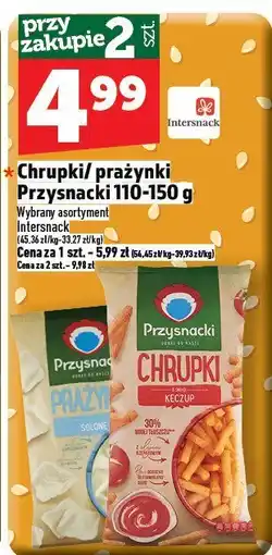 Topaz Chrupki/prażynki Przysnacki Intersnack oferta