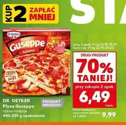 Kaufland Pizza z salami Dr. Oetker Guseppe oferta