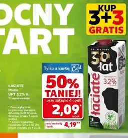 Kaufland Mleko 3.2% Łaciate oferta