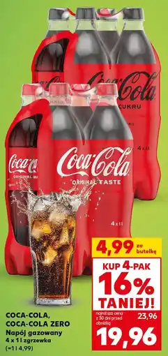 Kaufland Napój Coca-Cola Zero oferta