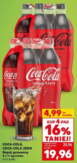 Kaufland Napój Coca-Cola Zero oferta