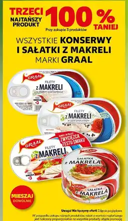 Kaufland Sałatka z makrelą pikantna Graal oferta