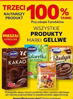 Kaufland Cukier wanilinowy Gellwe oferta