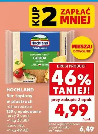 Kaufland Ser topiony gouda Hochland oferta