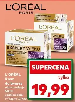 Kaufland Krem na noc L'oreal Ekspert Wieku 60+ oferta