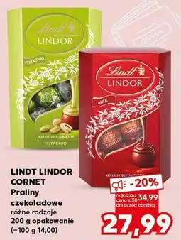 Kaufland Bombonierka pistacchio Lindt Lindor oferta
