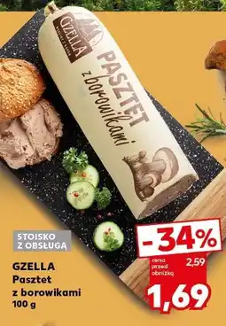 Kaufland Pasztet z borowikami Gzella oferta