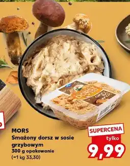 Kaufland Dorsz smażony w sosie grzybowym Mors Ryby oferta