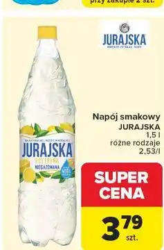 Carrefour Woda cytrynowa Jurajska oferta