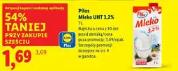 Lidl Mleko UHT Pilos 3,2% oferta