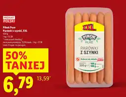 Lidl Parówki z szynki Pikok Pure XXL oferta