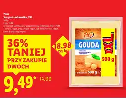 Lidl Ser Pilos Gouda w kawałku XXL oferta