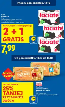 Lidl Masło Łaciate ekstra oferta