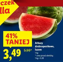 Lidl Arbuzy drobnocząstkowe Ryneczek Lidla oferta
